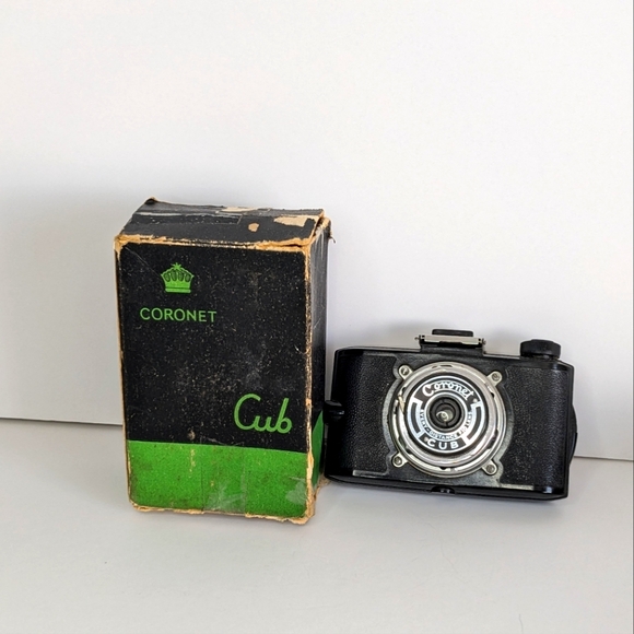 Coronet Cub film camera Made in England - Picture 1 of 4